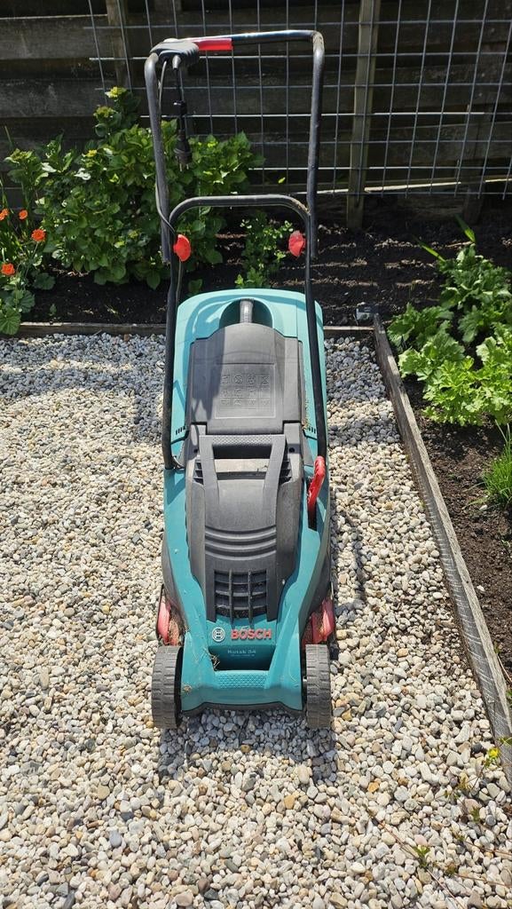 Bosch elektrische grasmaaier, Tuin en Terras, Ophalen, Gebruikt