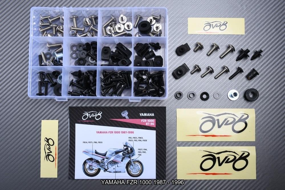 Kuip bouten set voor YAMAHA FZR 1000 1987 1996 1989, Ophalen of Verzenden, Nieuw