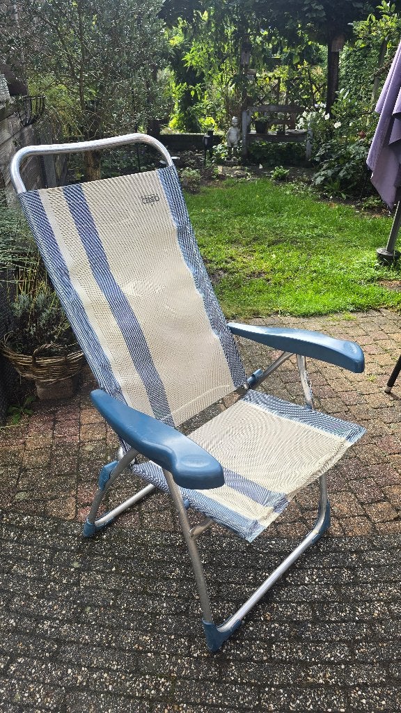 4 Campingstoelen Crespo, Caravans en Kamperen, Ophalen, Gebruikt, Campingstoel