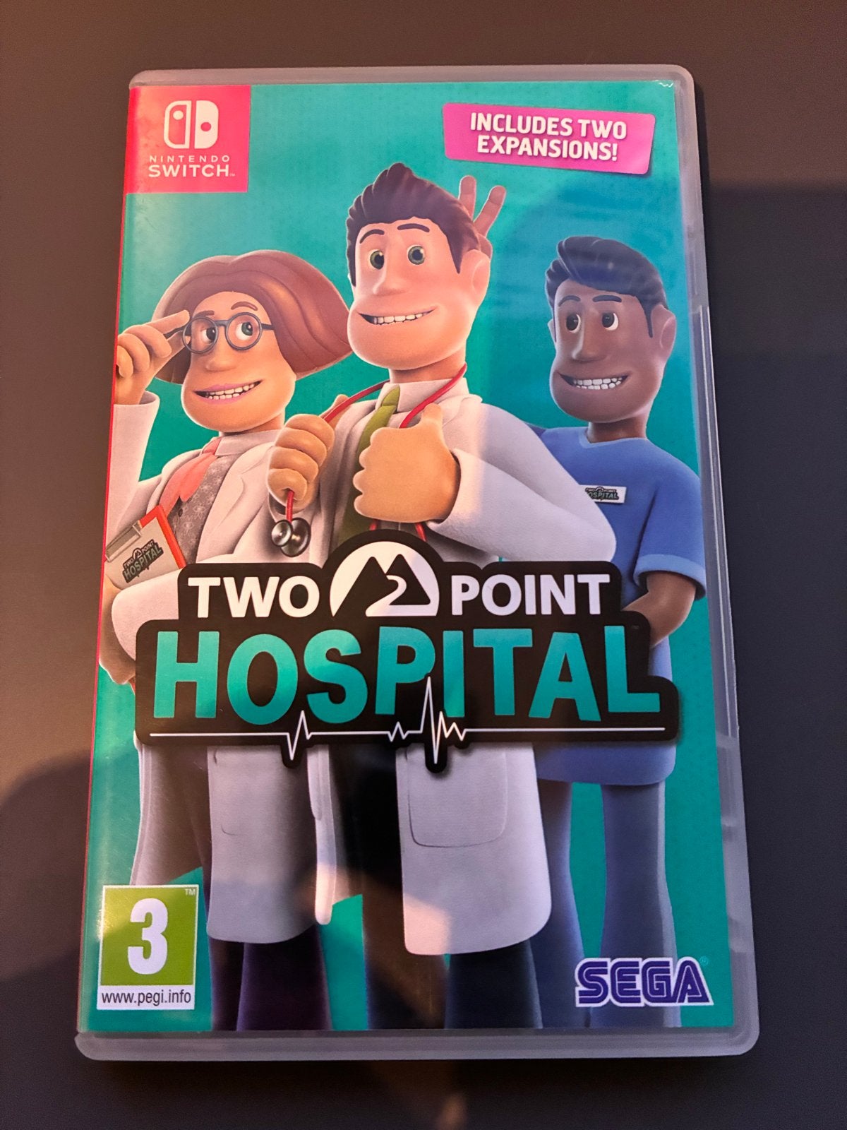 Two Point Hospital Nintendo Switch (incl. 2 uitbreidingen), Spelcomputers en Games, 1 speler, Ophalen of Verzenden, Zo goed als nieuw
