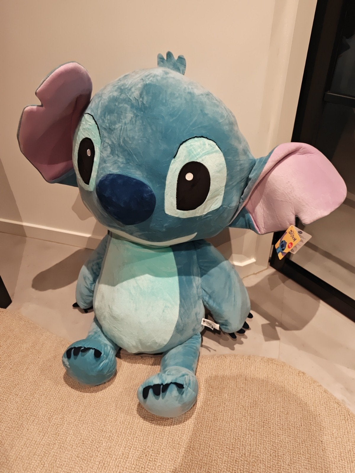 Stitch knuffel 80cm, Ophalen, Disney, Overige typen, Blauw