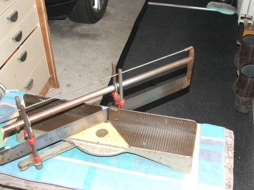 te Koop ULMIA verstekzaag, Doe-het-zelf en Verbouw, Ophalen, Gebruikt, Zaag, Overige merken