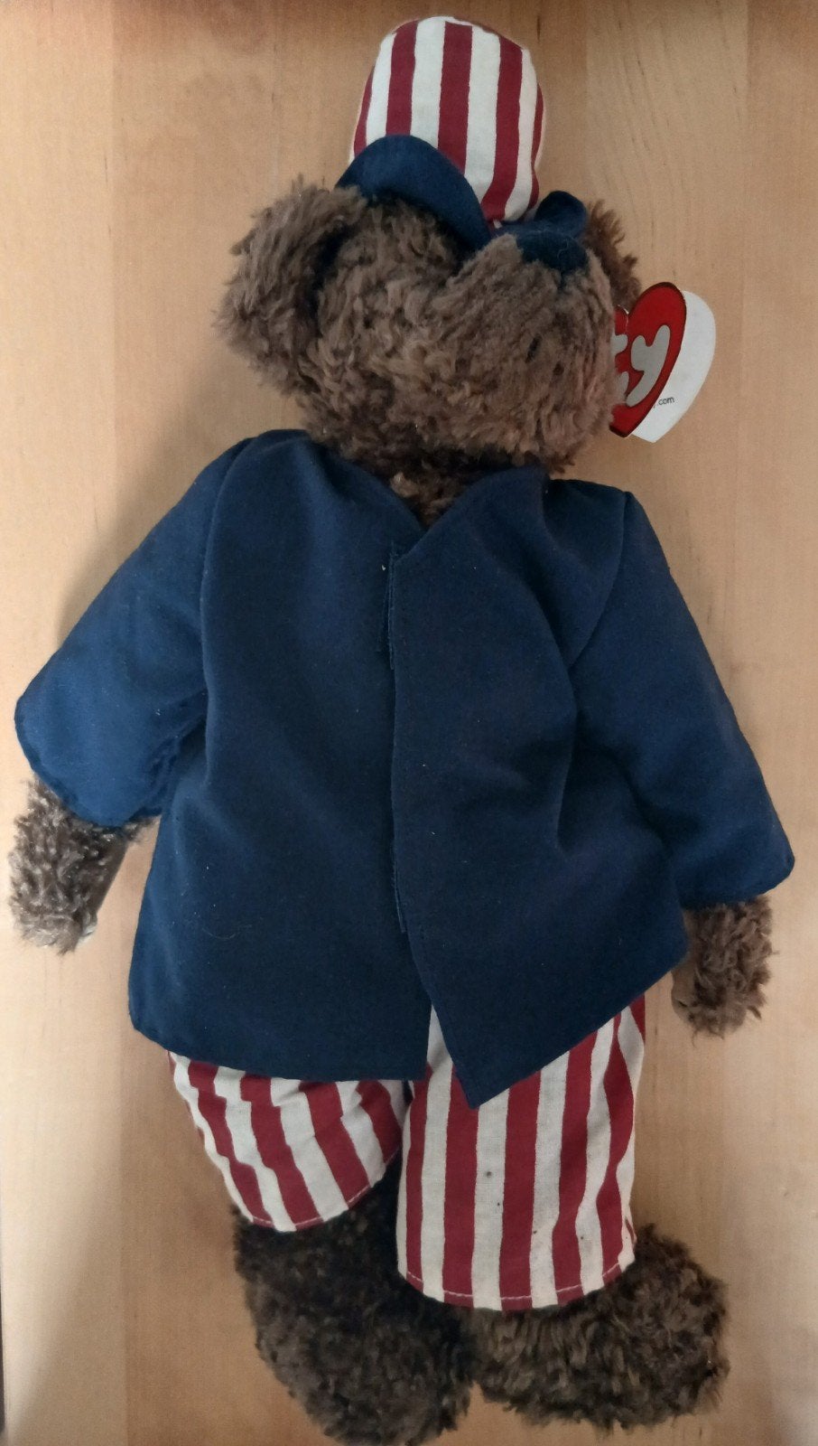 Ty Beanie Samuel de Beer "I WANT YOU" - Uncle Sam editie, Ophalen of Verzenden, Gebruikt, Overige merken