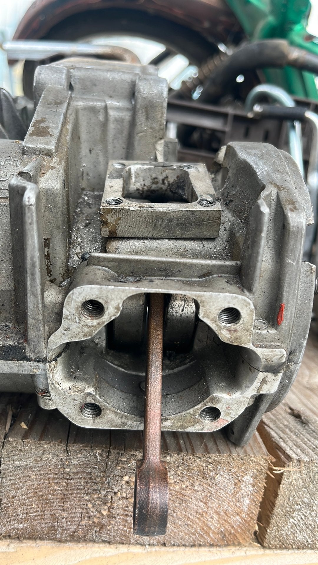 Puch maxi kickstart blok met biven inlaat, Ophalen of Verzenden