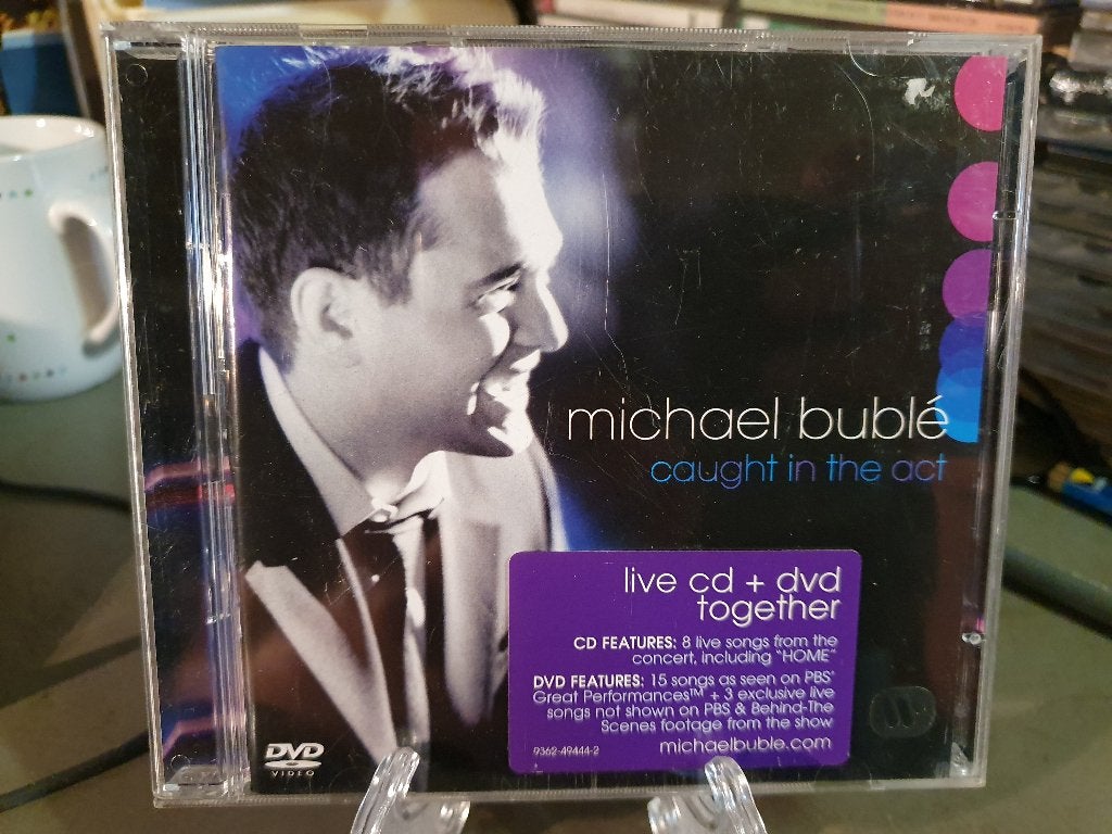 Michael Buble live CD+DVD, Ophalen