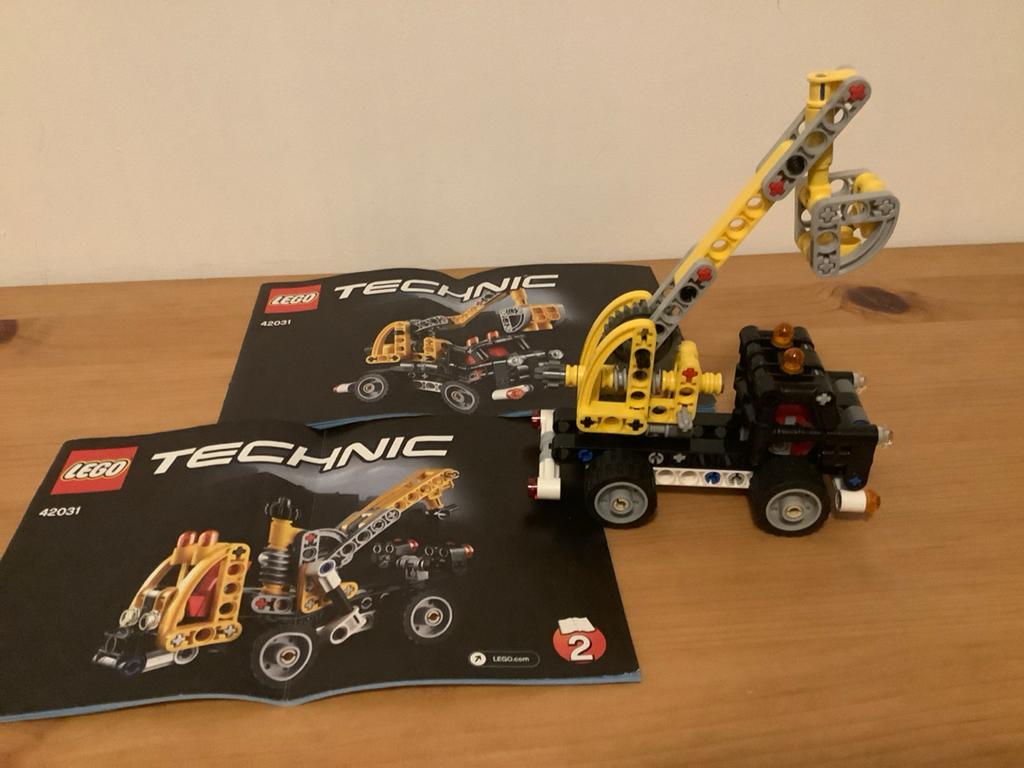 Lego Technic Takelwagen 42031 met instructies, Gebruikt, Lego, Ophalen of Verzenden, Technic