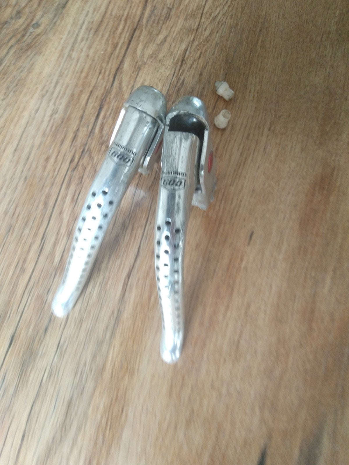 Remgrepen Shimano 600, Fietsen en Brommers, Remmen, Gebruikt, Ophalen of Verzenden, Aluminium