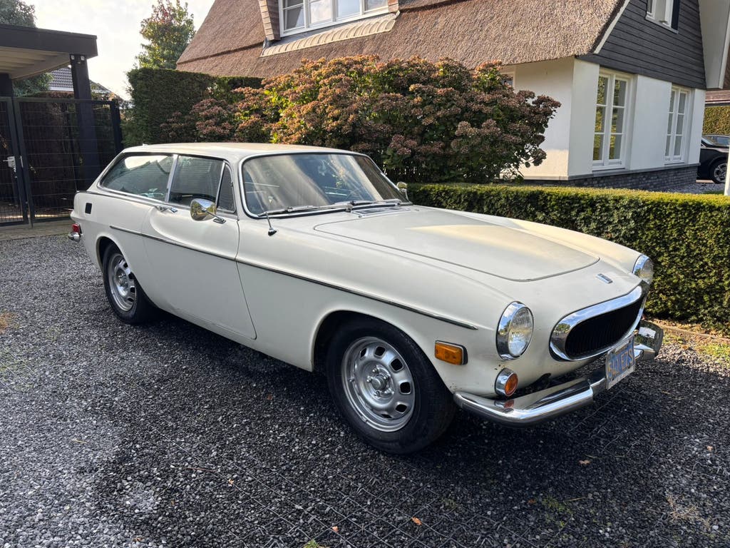 Volvo P1800 ES California White 1972 origineel handbak OD, foto 3