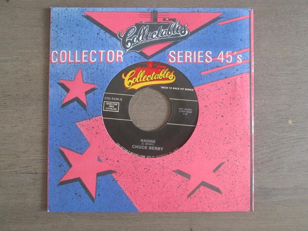 Chuck Berry - Nadine / The Coronets - Nadine, Beschermende buitenhoes, Verzenden, Gebruikt, Overige genres