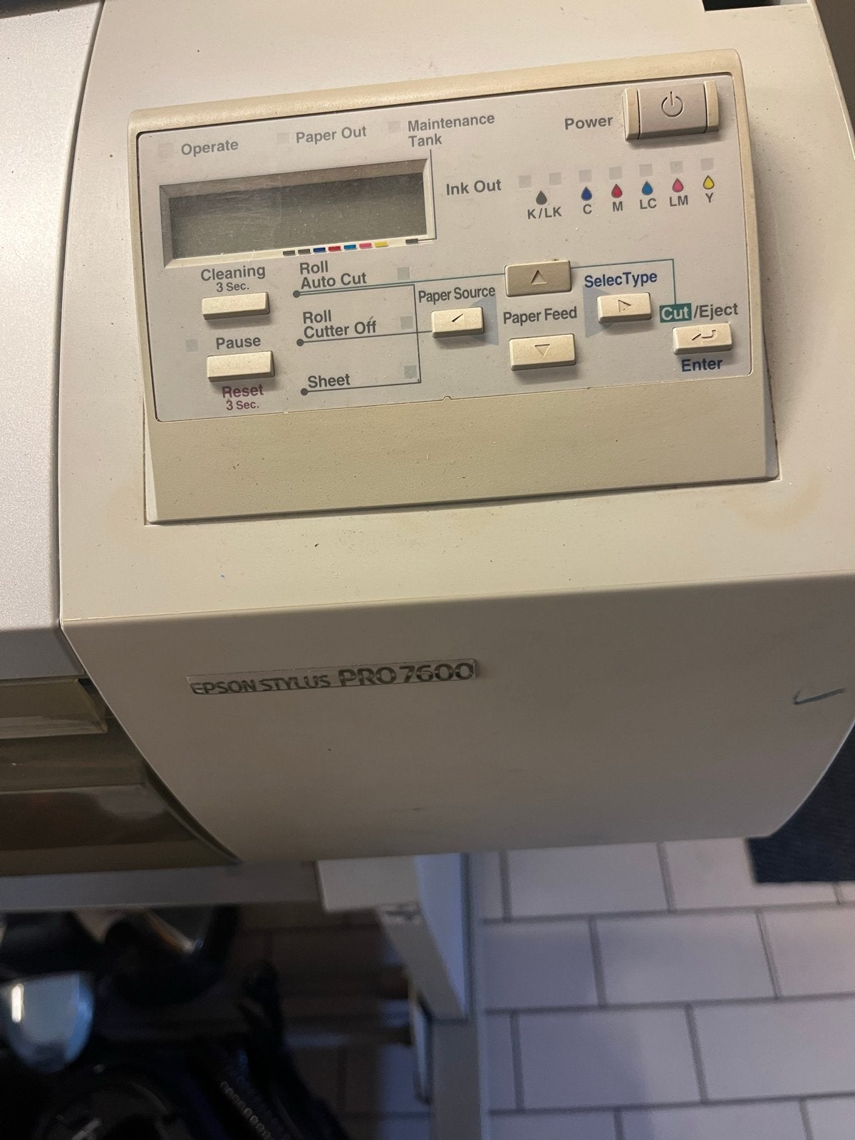 Epson Stylus Pro 7600 grootformaat fotoprinter, Ophalen, Gebruikt, Fotoprinter, Inkjetprinter