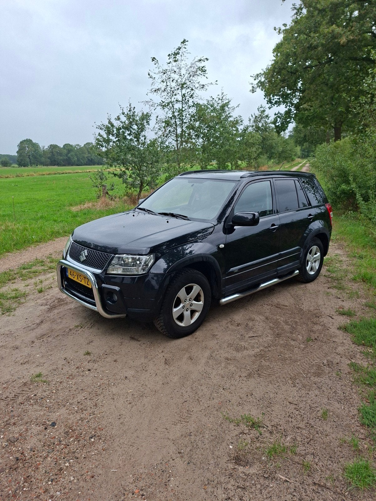 Suzuki Grand Vitara 2.0 5D 2007 Zwart, Auto's, 1995 cc, 4 cilinders, 1850 kg, Grand Vitara