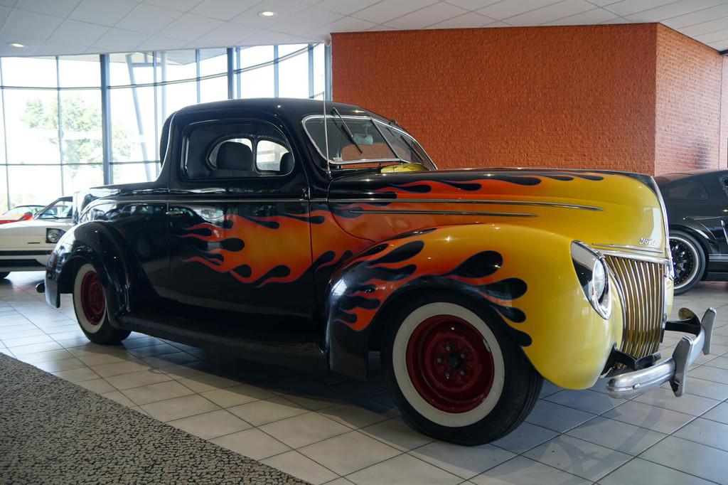 Ford USA De Luxe PICK-UP 1939, Stof, Overige modellen, 4 cilinders, Zwart
