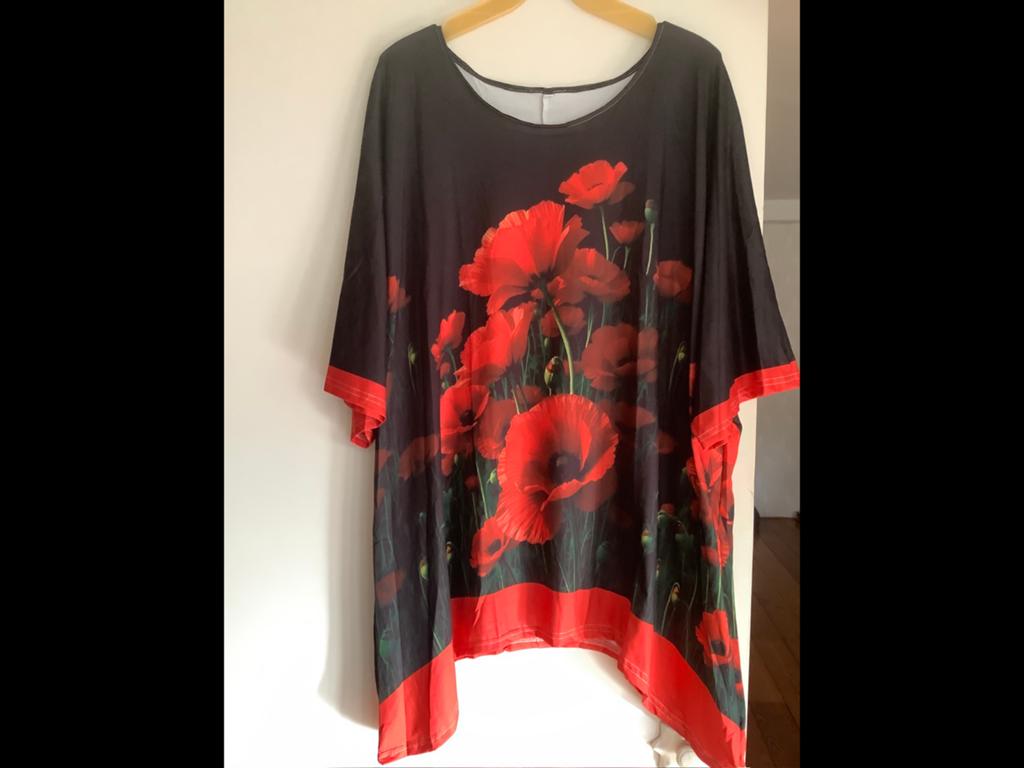 Prachtige nieuw tuniek shirt , 50/52, Overige kleuren, Verzenden, Maat 46/48 (XL) of groter, Nieuw