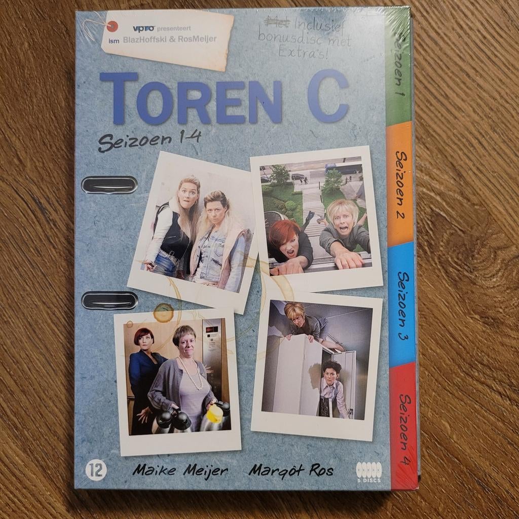 Toren C seizoenen 1 t/m 4, Vanaf 12 jaar, Ophalen of Verzenden, Zo goed als nieuw, Komedie