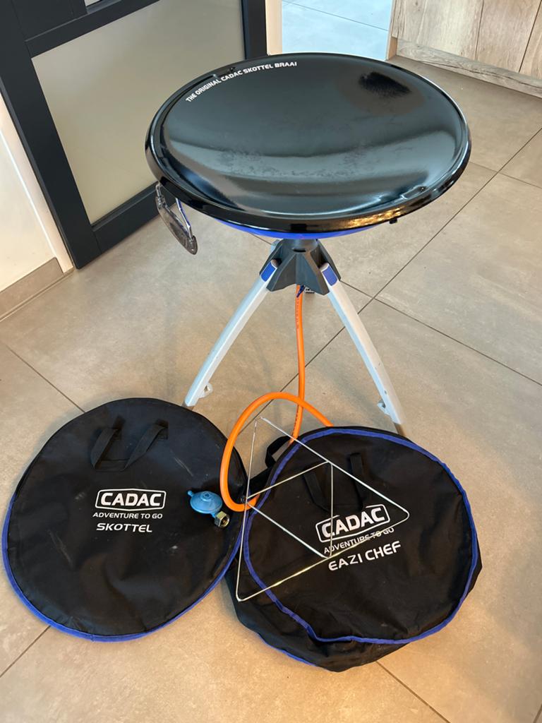 Cadac Skottelbraai - Draagbare Gasbarbecue, Ophalen of Verzenden, Zo goed als nieuw, CADAC