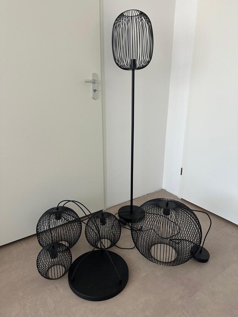 Lampen set NIKKI, Ophalen, Zo goed als nieuw, Minder dan 50 cm