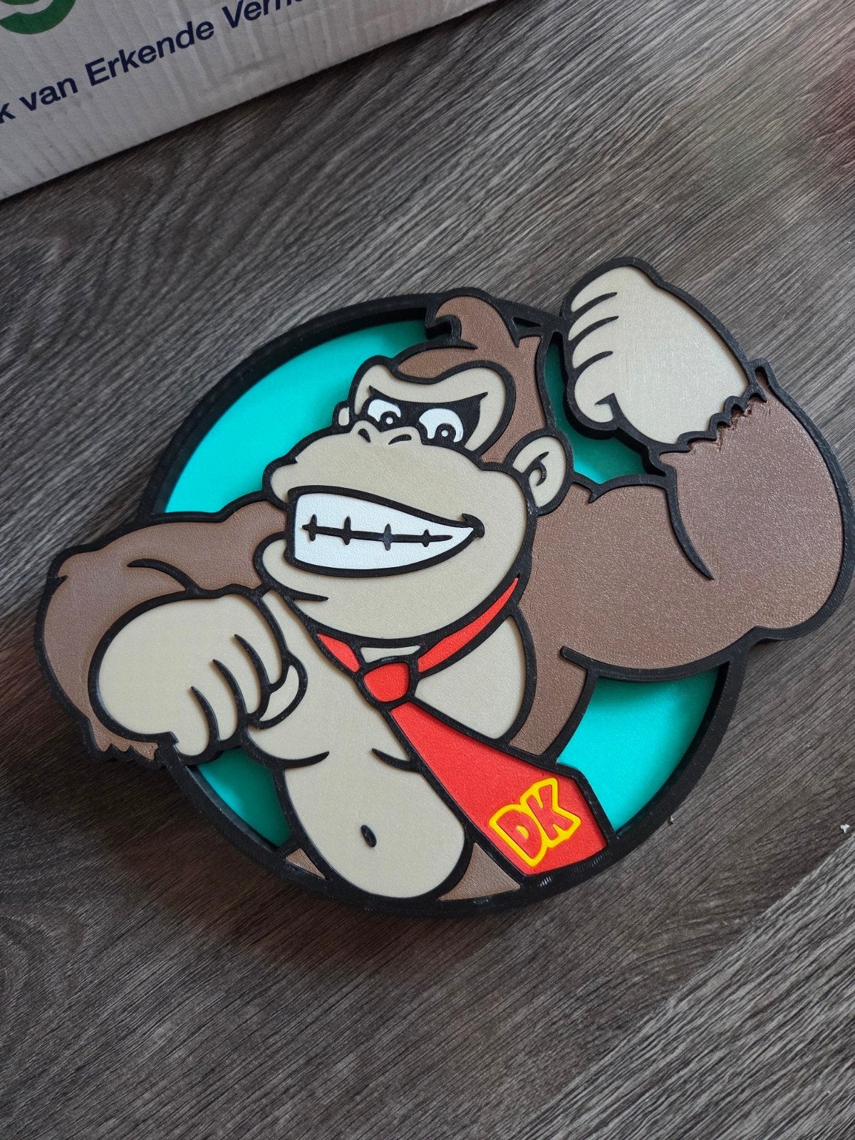 Donkey Kong Decoratie voor Game- of Kinderkamer, Ophalen of Verzenden, Nieuw