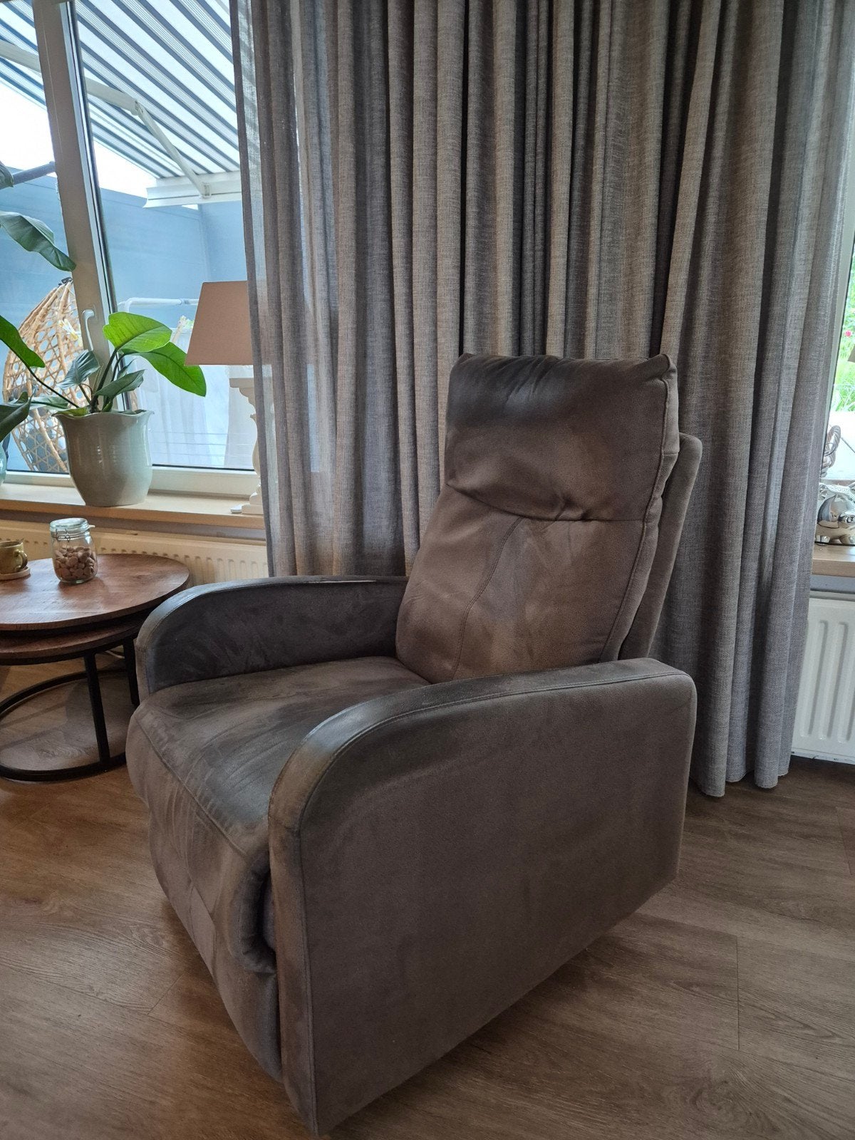 Elektrische relax fauteuil, Ophalen, Gebruikt