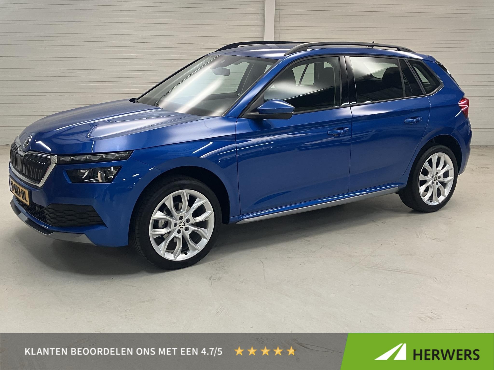 Skoda Kamiq 1.0 TSI Business Edition / Dealer onderhouden /, Auto's, 1154 kg, Gebruikt, Blauw, 49 €/maand