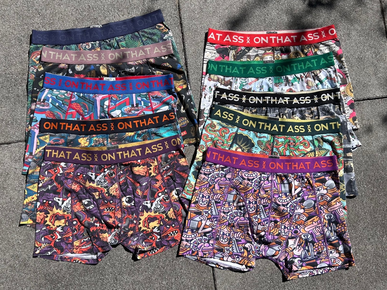 On That Ass Boxer - Onderbroek- Maat XL - 10 stuks, Kleding | Heren, Ondergoed, Verzenden, Overige kleuren, Boxer
