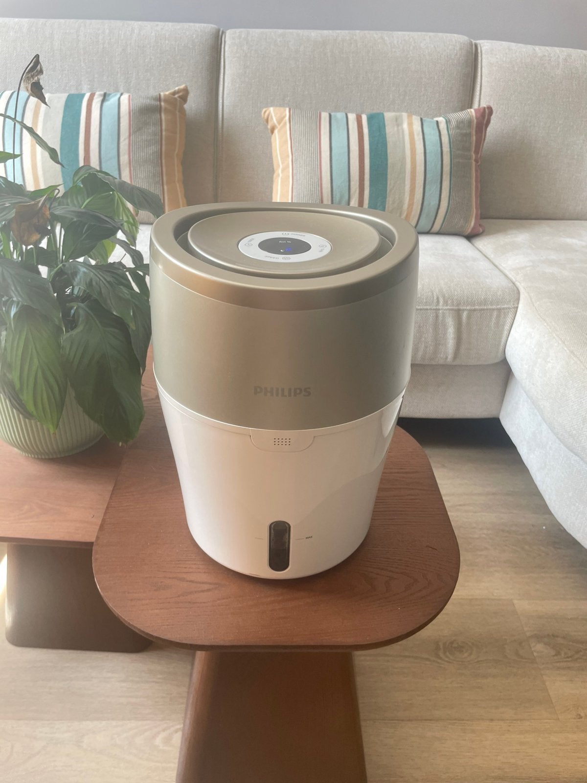 Philips 2000 serie Luchtbevochtiger (HU4803) - Nanocloud, Ophalen of Verzenden, Zo goed als nieuw, Luchtbevochtiger