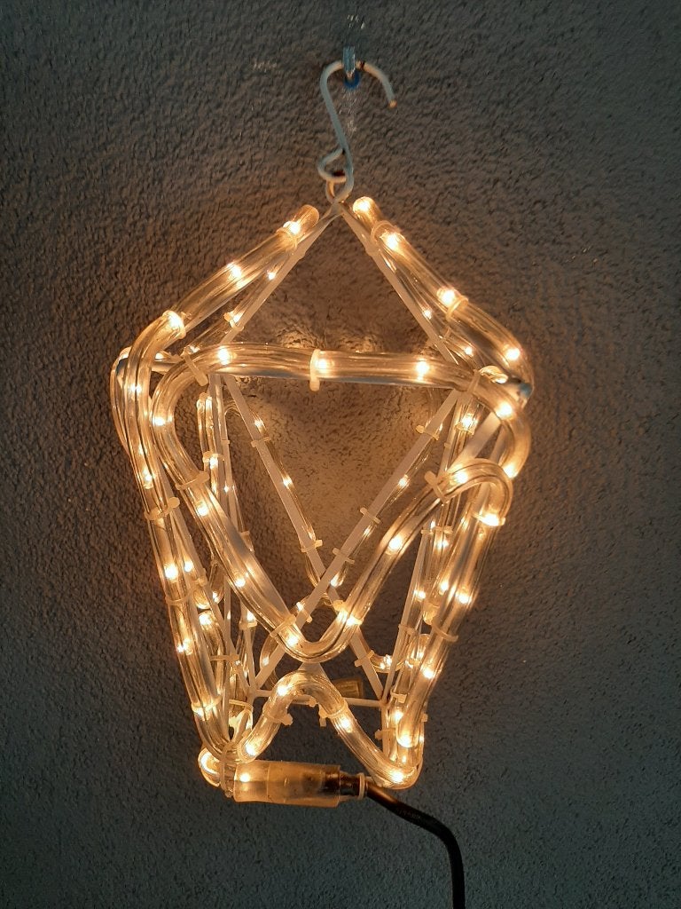 Kerst stal lantaarn verlichting, Ophalen, Gebruikt, Kunststof