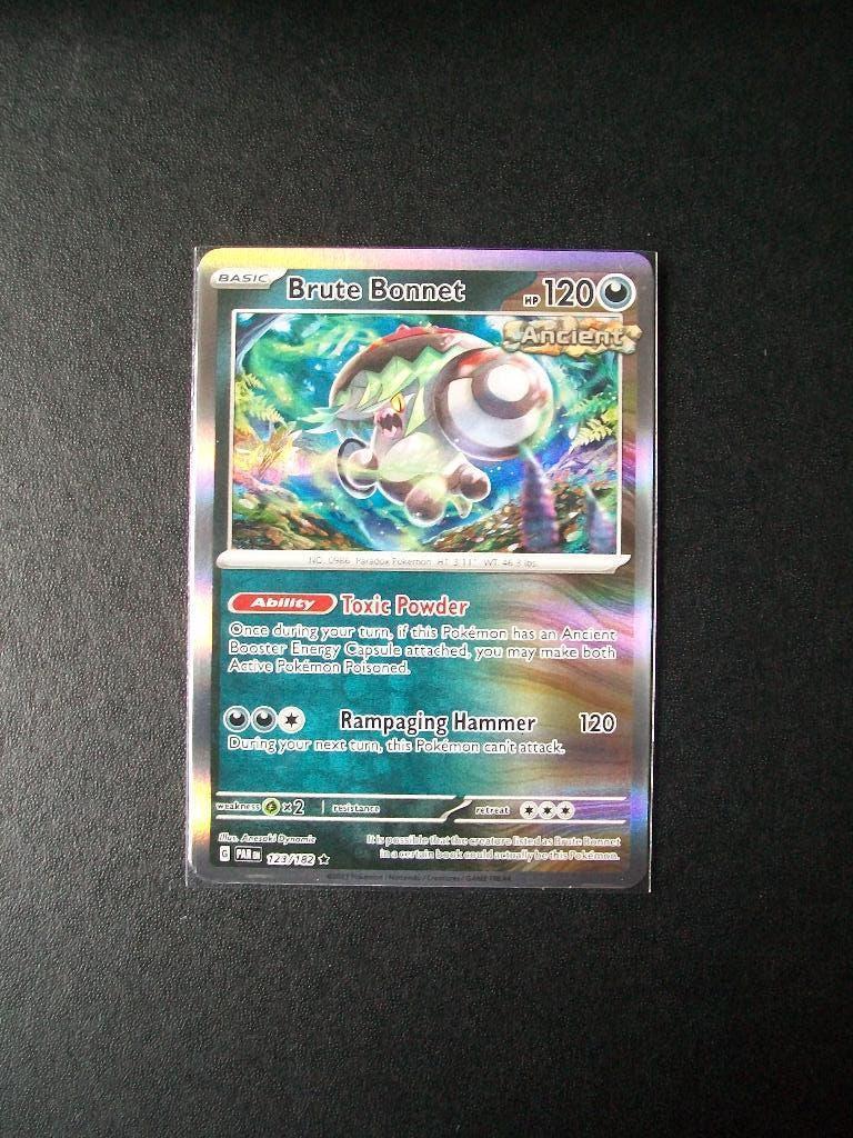 2229: Nieuwe Pokemon Kaart holofoil BRUTE BONNET (123/182), Verzenden, Nieuw, Losse kaart, Foil