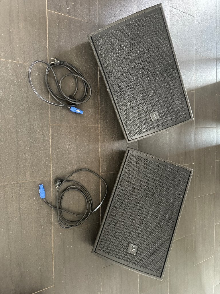 Das action M12A monitor box 2 stuks, Audio, Tv en Foto, Luidsprekers, Gebruikt, Overige typen, 120 watt of meer, Ophalen