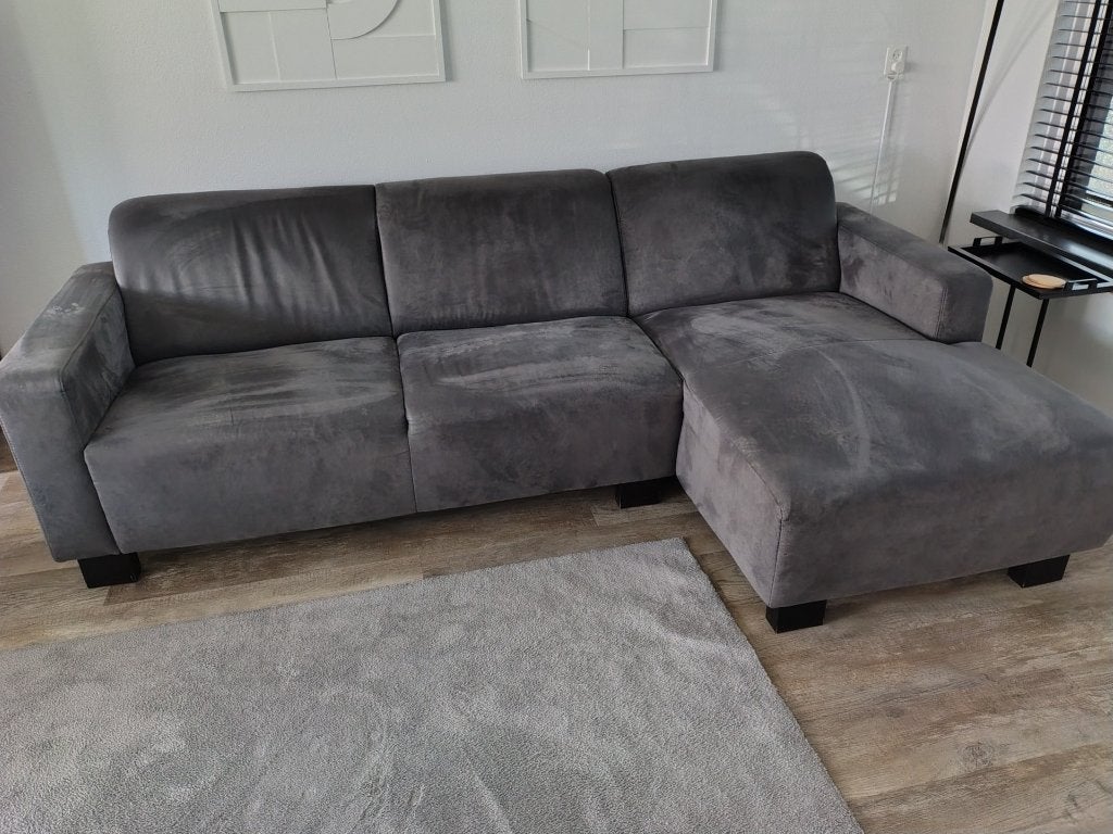 Bank en stoel, Ophalen, 250 tot 300 cm, Gebruikt, 125 tot 150 cm