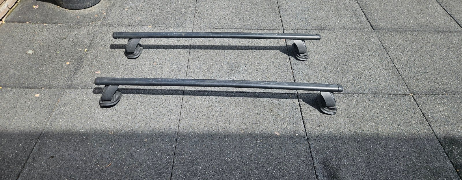 Dakdragers voor opel corsa uit 2014 met dakrails., Auto diversen, Dakdragers, Ophalen