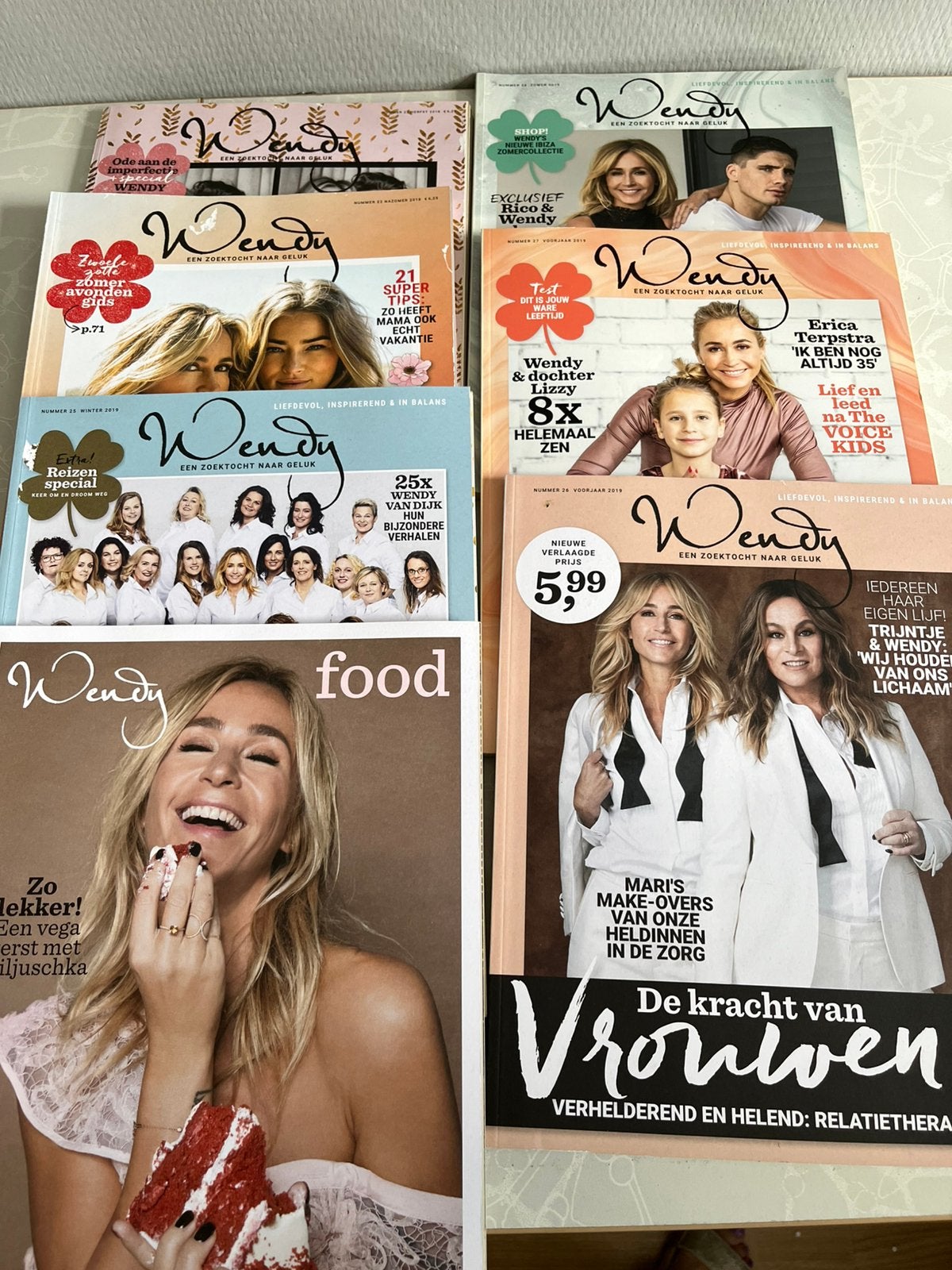 Wendy 7 tijdschriften, Ophalen of Verzenden, Gelezen