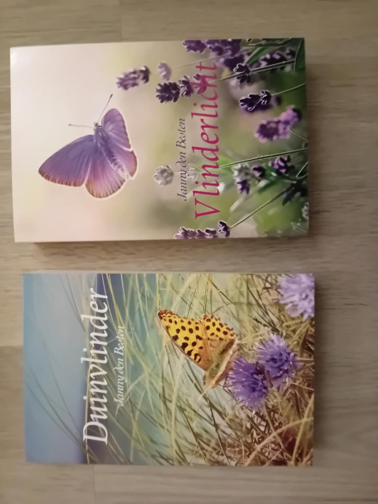 Boeken Duinvlinder en Vlinderlicht, Ophalen of Verzenden, Zo goed als nieuw, Janny den Besten, Nederland