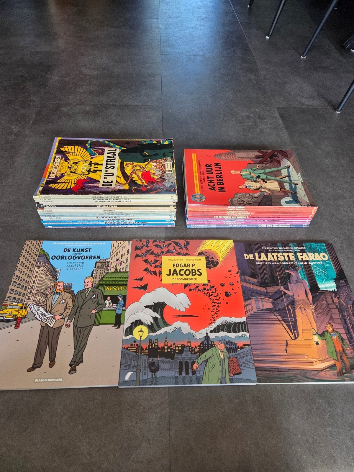 Blake en Mortimer - Complete serie 1 tm 29 + 3 extra, Complete serie of reeks, Ophalen of Verzenden, Gelezen