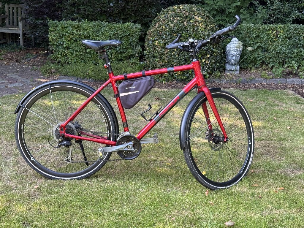 Mooie stoere merida citybike, 28 inch, Gebruikt, 10 tot 15 versnellingen, 49 tot 53 cm