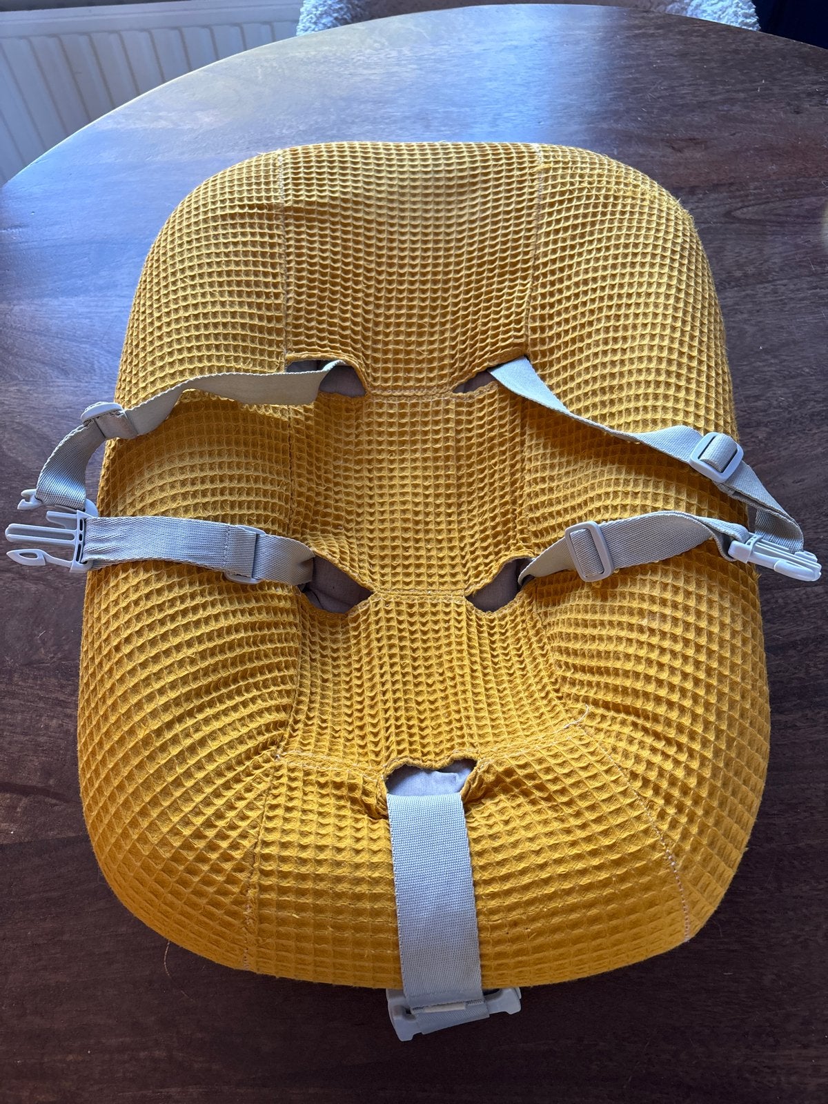 Stokke Tripp Trapp Newborn Set met gele hoes, Kinderen en Baby's, Ophalen, Gebruikt, Overige typen, Gordel(s)