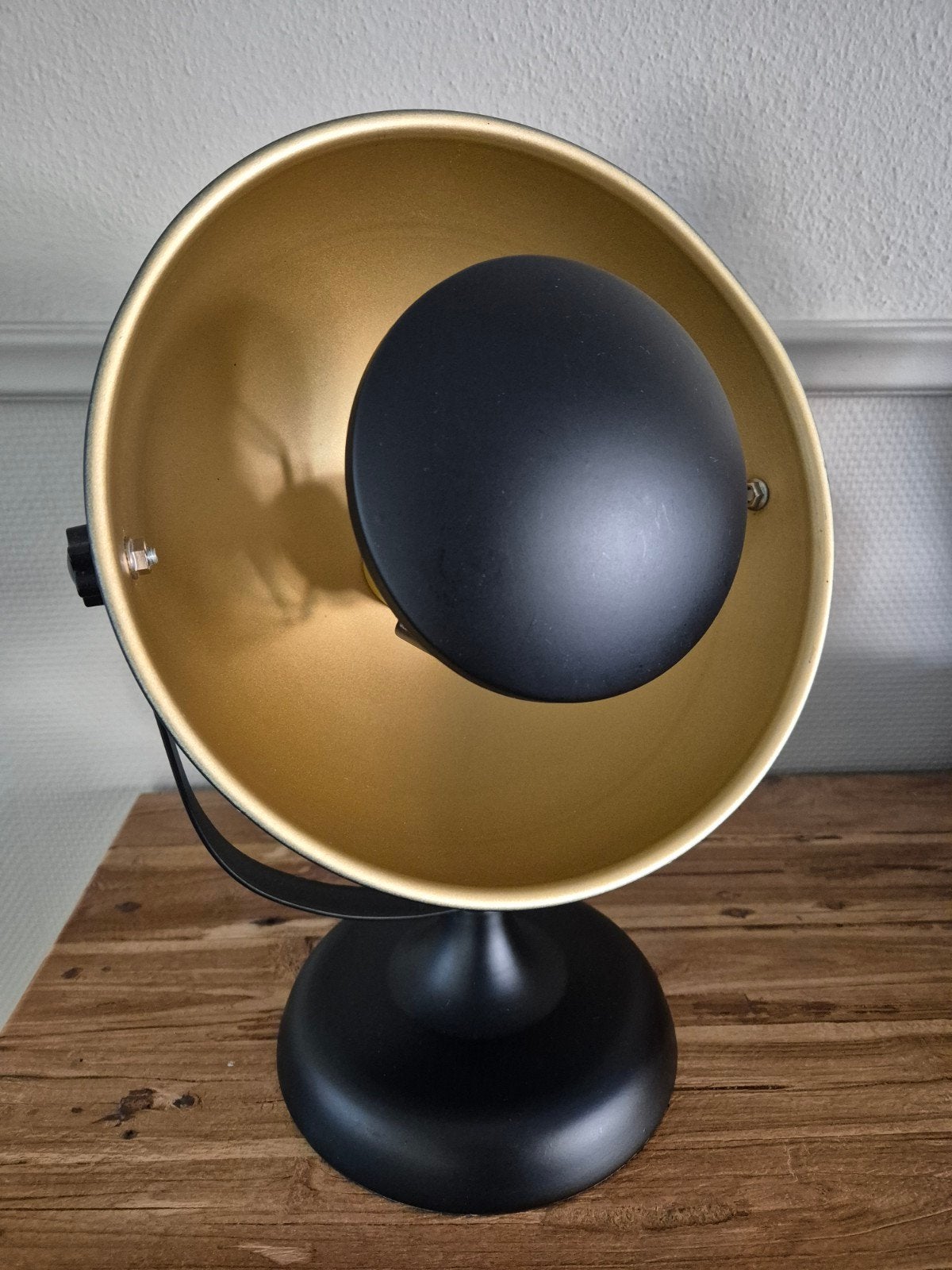 Tafellamp, Zwart, Ophalen, Zo goed als nieuw, 36 cm