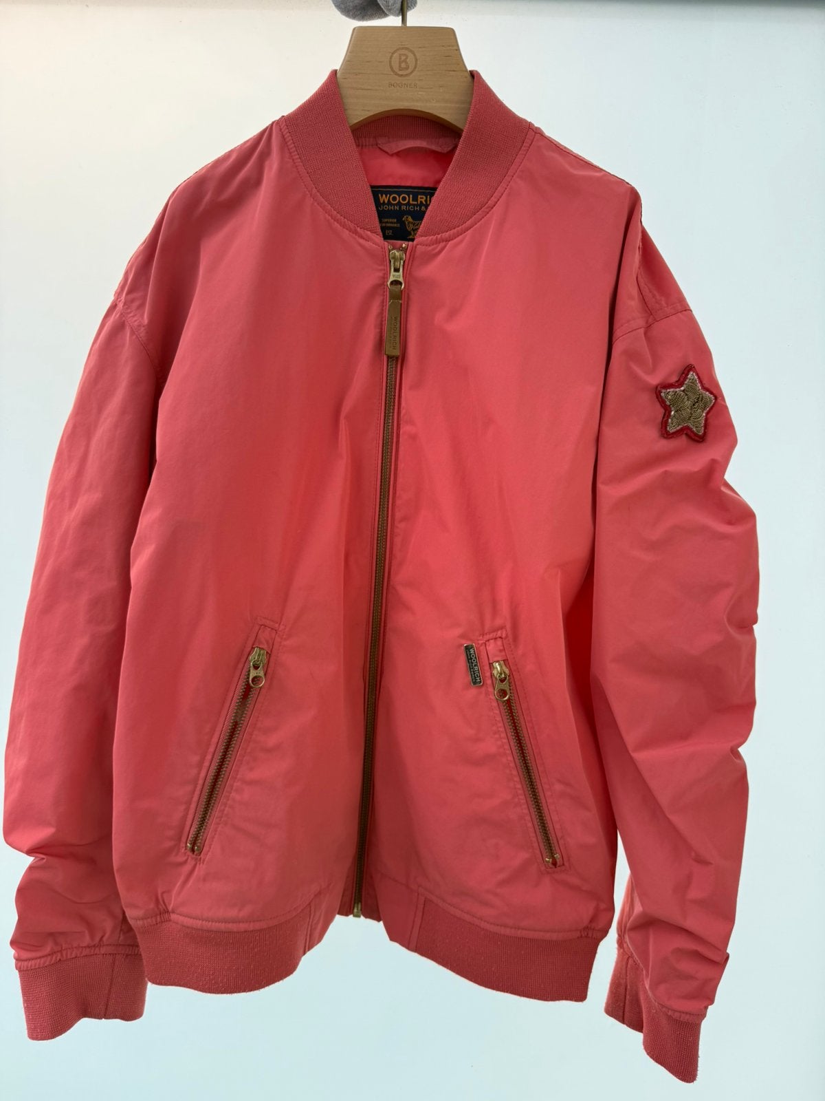 Woolrich kids bomber meisje 14 jaar roze, Kinderen en Baby's, Verzenden, Zo goed als nieuw, Meisje, Jas