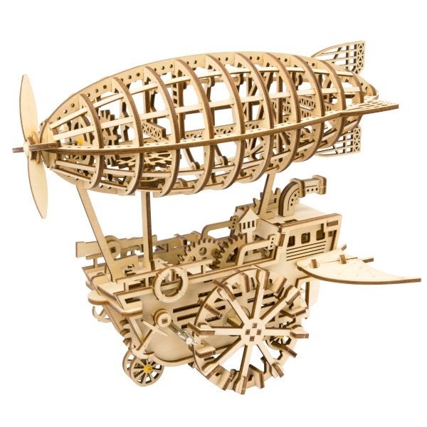 Robotime Air Vehicle LK702 Bouwpakket Nieuw, 1:50 tot 1:144, Nieuw, Ophalen of Verzenden, Robotime
