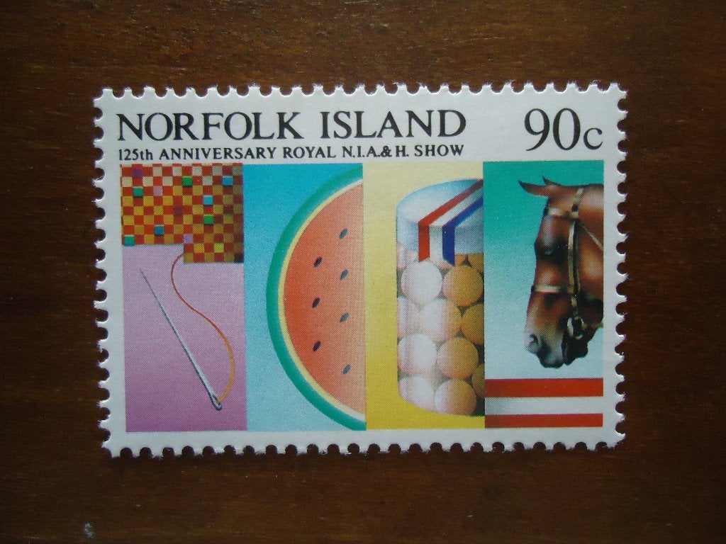 Paard Norfolk 1985, mi. 372 postfris, Ophalen of Verzenden, Postfris, Dier of Natuur