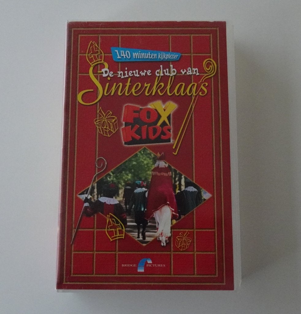 De Nieuwe Club van Sinterklaas - Fox Kids 2002 op VHS, Cd's en Dvd's, VHS | Kinderen en Jeugd, Alle leeftijden, Ophalen, Zo goed als nieuw