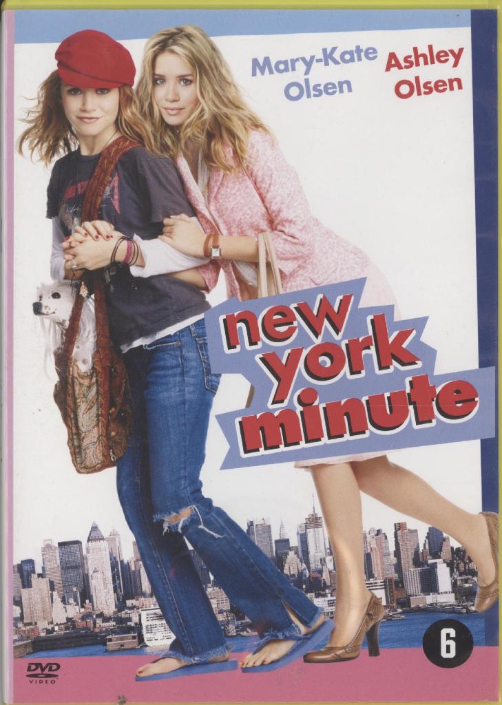 22) New York Minute: met Mary-Kate Olsen en Ashley Olsen, Vanaf 6 jaar, Ophalen of Verzenden, Gebruikt, Actiekomedie