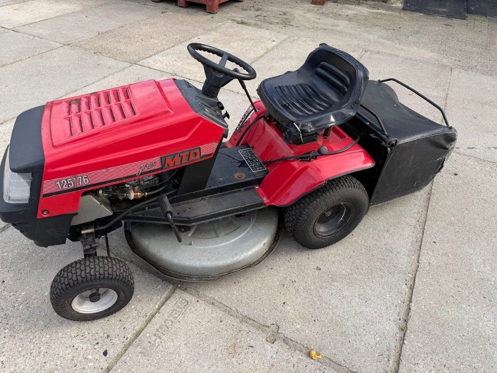 mtd 125/76  zitmaaier met opvang briggs en stratton, Tuin en Terras, Ophalen, Gebruikt, MTD, Elektrische starter