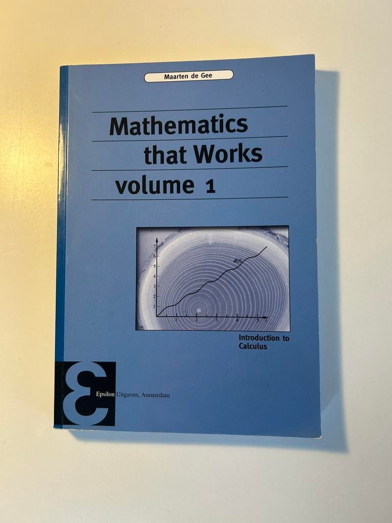 Mathematics that Works - volume 1, Nieuw, Ophalen of Verzenden, Natuurwetenschap, Maarten de Gee