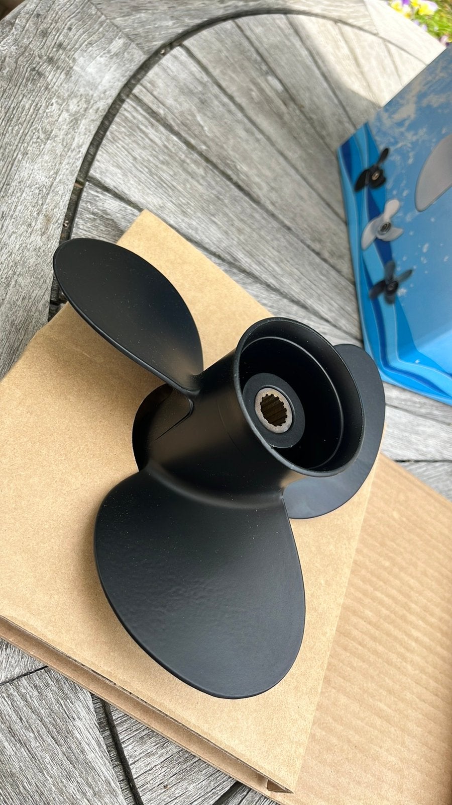 Scchroef propeller Mercury 15pk, Ophalen, Zo goed als nieuw, Motor en Techniek, Motorboot
