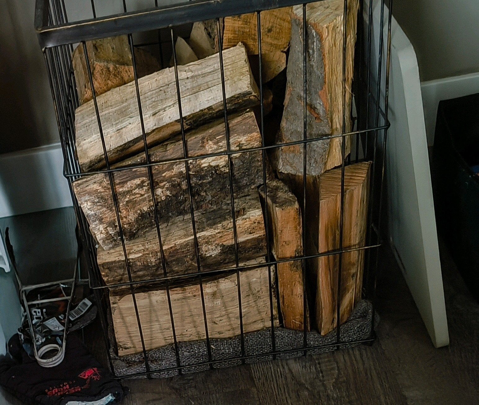 Mooie opbergplek voor bijvoorbeeld hout., Ophalen, Minder dan 50 cm