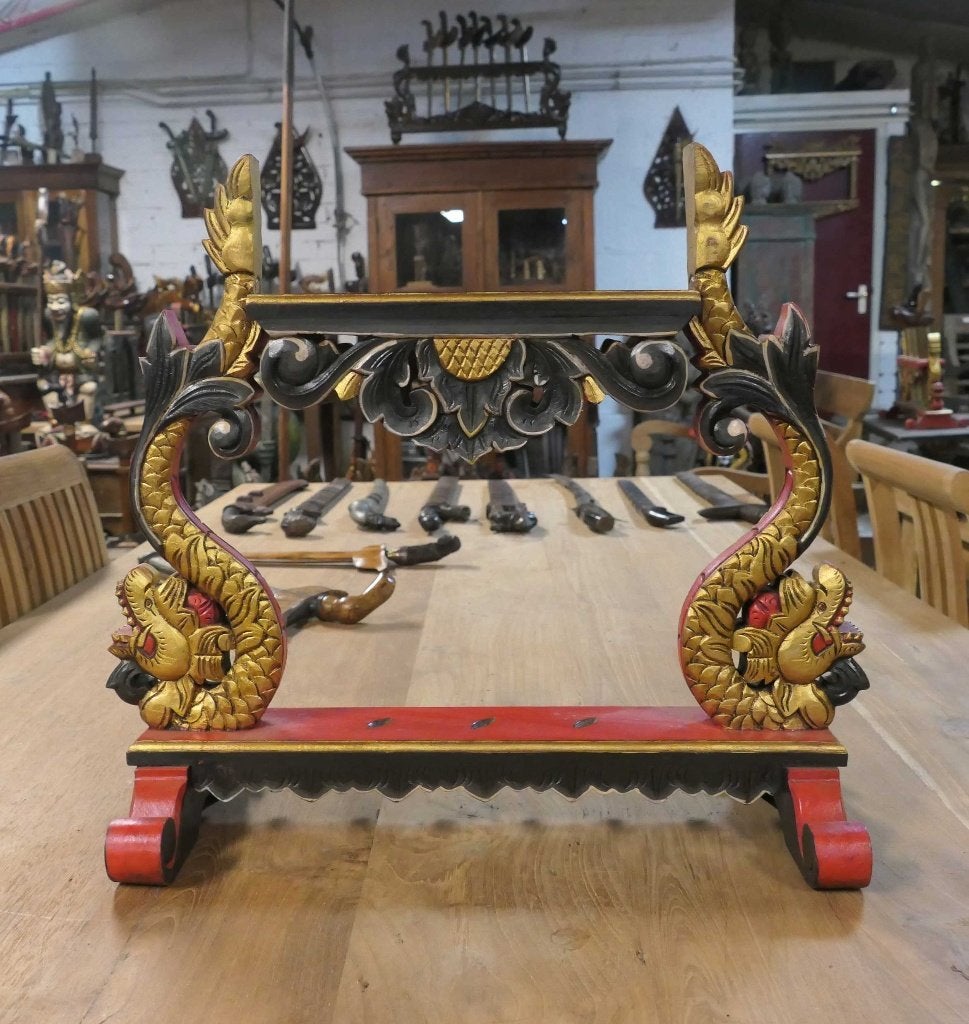Ploncon Naga Sungginan PW2 Keris houder hout Kris standaard, Ophalen of Verzenden