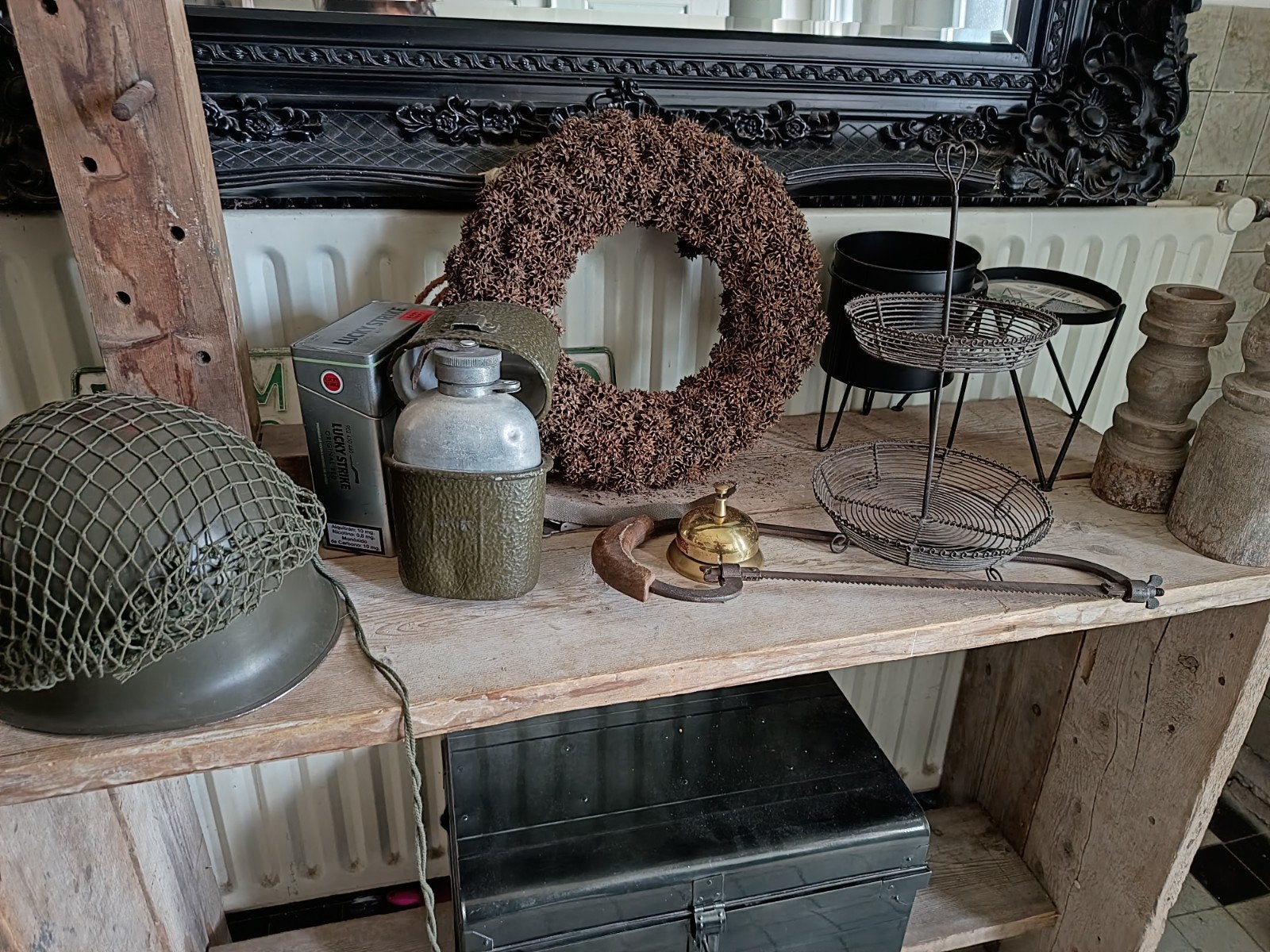 Rommelmarkt spullen, Ophalen