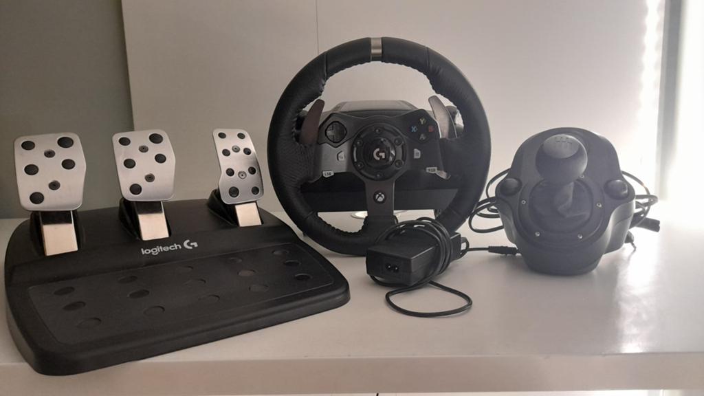 Logitech G920 Racestuur + Schakelpook, Racestuur, Xbox, Force feedback, Ophalen of Verzenden