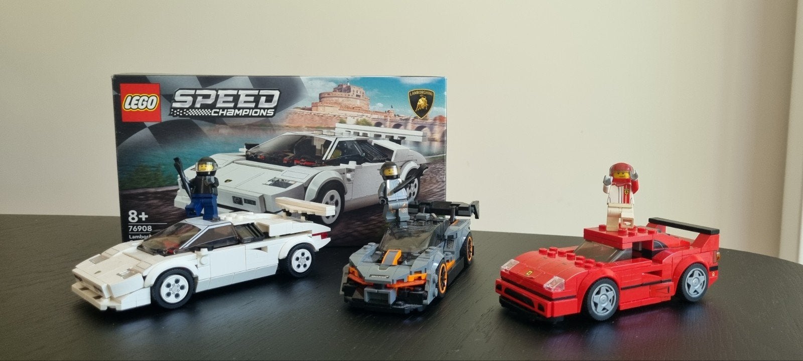LEGO Speed Champions, 75892, 75890 en 76908, Lego, Zo goed als nieuw, Compleet, Complete set