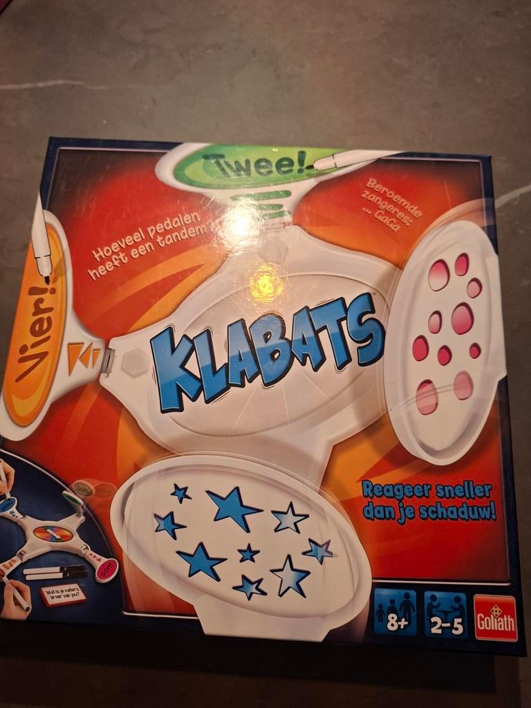 Klabats! Bordspel - Reageer sneller dan je schaduw!, Vijf spelers of meer, Ophalen of Verzenden, Zo goed als nieuw, Goliath